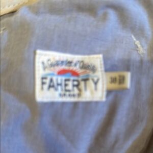 Faherty Men's Straight Jeans - Tan 38x32